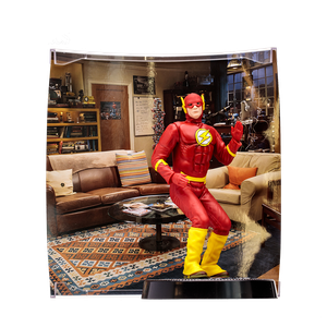 [The Big Bang Theory: Movie Maniacs Statue: Sheldon As The Flash (Product Image)]