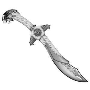 [Power Rangers: Dino Charge: Replica: White Ranger Legacy Saba Sword (Product Image)]