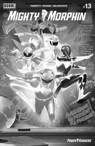 [Mighty Morphin #13 (Cover F Foc Reveal Variant Del Mundo) (Product Image)]