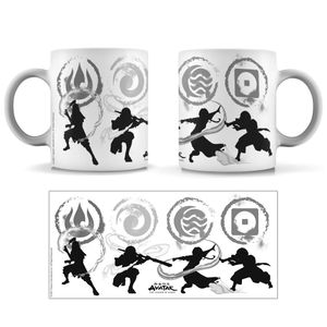 [Avatar: The Last Airbender: Mug: Benders Of The Elements (Product Image)]