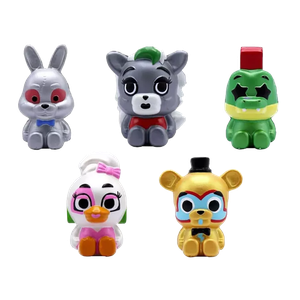 [Five Nights At Freddy's: Security Breach: SquishMe Figure 5-Pack: Collector's Box (Product Image)]