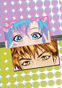 [Manga Eyes: Dotted Paperback Journal (Product Image)]
