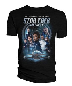 [Star Trek: Discovery: T-Shirt: Crew & Badge (Season 3) (Product Image)]
