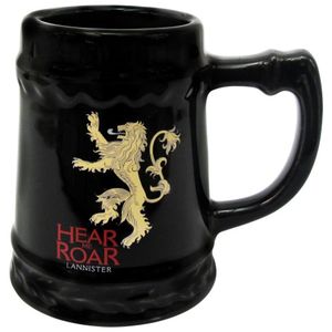[Game Of Thrones: Stein: Lannister (Black Ceramic Version) (Product Image)]