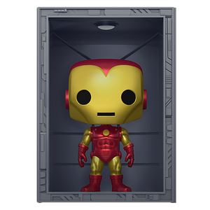 [Marvel: Iron Man: Deluxe Pop! Vinyl Figure: Hall Of Armour: Iron Man (Model 4) (Product Image)]
