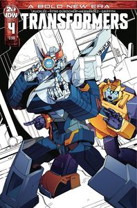 [Transformers #4 (2nd Printing) (Product Image)]