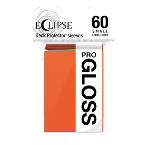 [Eclipse: Pro Gloss: Small Deck Protector Sleeves: Pumpkin Orange (60) (Product Image)]