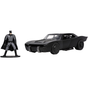 [The Batman: 1:32 Scale Action Figure & Vehicle Set: Batman & Batmobile (Product Image)]