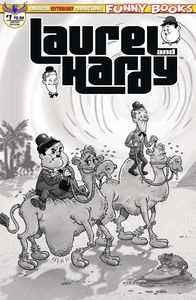 [Laurel & Hardy #1 (Limited Edition Black & White Cover) (Product Image)]