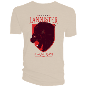 [Game Of Thrones: T-Shirt: House Lannister (Product Image)]