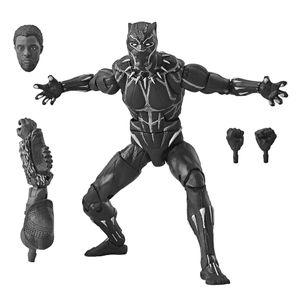 [Black Panther: Marvel Legends Action Figure: Vibranium Black Panther (Product Image)]