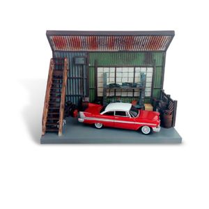 [Christine: 1:64 Scale Die Cast Statue: Darnells Garage Diorama Christine (Product Image)]