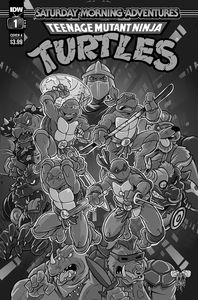 [Teenage Mutant Ninja Turtles: Saturday Morning Adventures #1 (Cover A Lattie) (Product Image)]