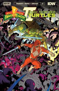 [Mighty Morphin Power Rangers/Teenage Mutant Ninja Turtles II #1 (Cover A Connecting Variant 1 Mora) (Product Image)]