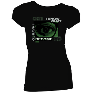 [The Batman: Movie Collection: Women's Fit T-Shirt: Becoming The Riddler (Product Image)]