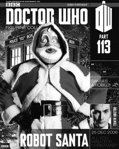 [Doctor Who: Figurine Collection Magazine #113 Robot Santa (Product Image)]