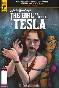 [Minky Woodcock: The Girl Who Electrified Tesla #4 (Cover C Buhler) (Product Image)]