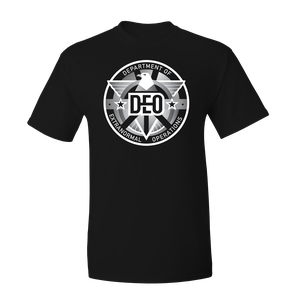 [Supergirl: T-Shirt: D.E.O. Logo (Product Image)]