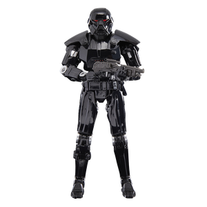 [Star Wars: The Mandalorian: Black Series Action Figure: Deluxe Dark Trooper (Product Image)]