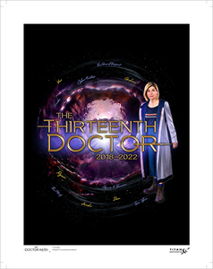 [Doctor Who: The 60th Anniversary Diamond Collection: Art Print: The Thirteenth Doctor (Product Image)]