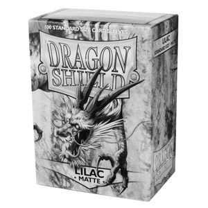 [Dragon Shield: Card Sleeves: Matte Lilac (Box Of 100 - Limited Edition) (Product Image)]