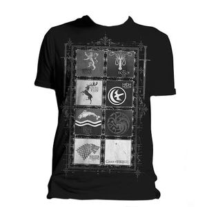 [Game Of Thrones: T-Shirts: Logo Squares (Product Image)]