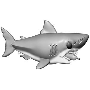 [Jaws: Pop! Vinyl Figure: Jaws With Diving Tank (Product Image)]