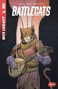 [Mad Cave Studios Legacy: Battlecats #4 (Cover B Lonergan) (Product Image)]