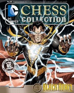 [DC: Chess Figure Collection Magazine #68 Black Adam Black Pawn (Product Image)]