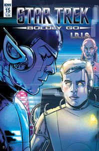 [Star Trek: Boldly Go #15 (Cover A Shasteen) (Product Image)]