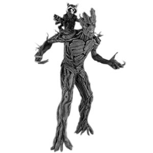 [Marvel: Statue: Guardians Of The Galaxy: Rocket & Groot (Product Image)]