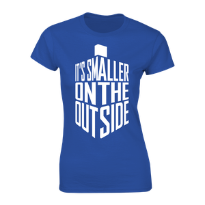 [Doctor Who: Women's Fit T-Shirt: Smaller On The Outside (Product Image)]