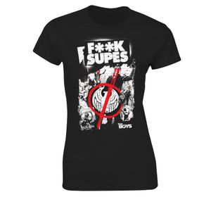 [The Boys: Women's Fit T-Shirt: F**k Supes! (Product Image)]