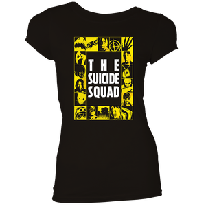 [The Suicide Squad: Women's Fit T-Shirt: Meet The Players (Product Image)]