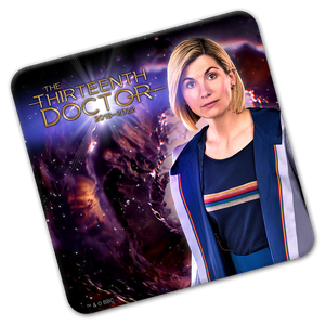 [Doctor Who: The 60th Anniversary Diamond Collection: Coaster: The Thirteenth Doctor (Product Image)]