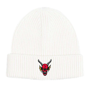 [Stranger Things: Beanie Hat: Hellfire Club (White) (Product Image)]