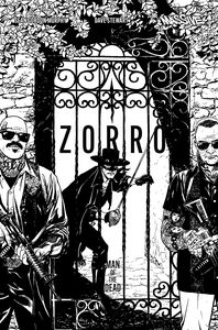 [Zorro: Man Of The Dead #3 (Cover D Sook Black & White Variant) (Product Image)]