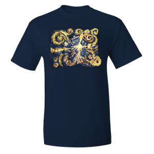 [Doctor Who: T-Shirt: The Pandorica Opens By Van Gogh (Product Image)]