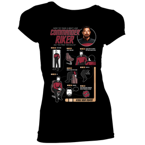 [Star Trek: Women's Fit T-Shirt: The Riker Manoeuver (Product Image)]