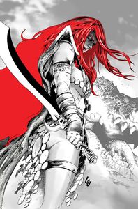 [Red Sonja: Black White Red #3 (Cover L Lau Virgin) (Product Image)]