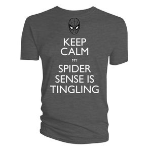 [Marvel: T-Shirts: Keep Calm My Spider-Sense Is Tingling (Product Image)]