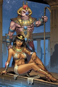 [Grimm Fairy Tales: Van Helsing Vs The Mummy Of Amun Ra #5 (Cover C Melo) (Product Image)]