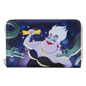 [Disney: The Little Mermaid: Loungefly Zip Around Wallet: Ursula Lair  (Product Image)]