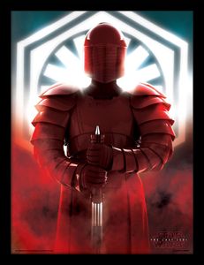 [Star Wars: The Last Jedi: Framed Print: Elite Guard Defend (Product Image)]