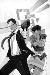 [James Bond #6 (Richardson Black & White Virgin Variant) (Product Image)]