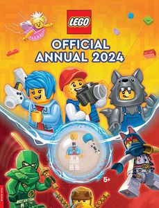 [LEGO Books: Official Annual: 2024: With Cool Gamer Minifigure (Hardcover) (Product Image)]