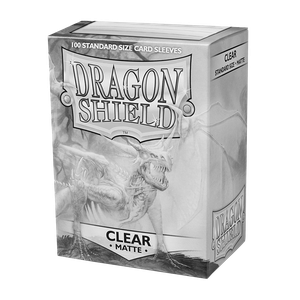 [Dragon Shield: Matte Sleeves: Clear (100) (Product Image)]