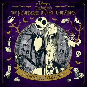 [The Nightmare Before Christmas: 2024 Square Calendar (Product Image)]
