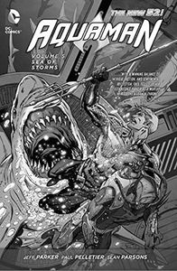 [Aquaman: Volume 5: Sea Of Storms (N52) (Hardcover) (Product Image)]