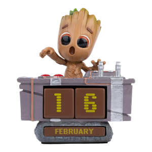 [Marvel: Guardians Of The Galaxy: 3D Perpetual Calendar: Groot (Death Button) (Product Image)]